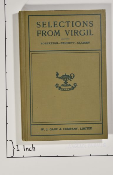 Selection of Virgil with notes and vocabulary